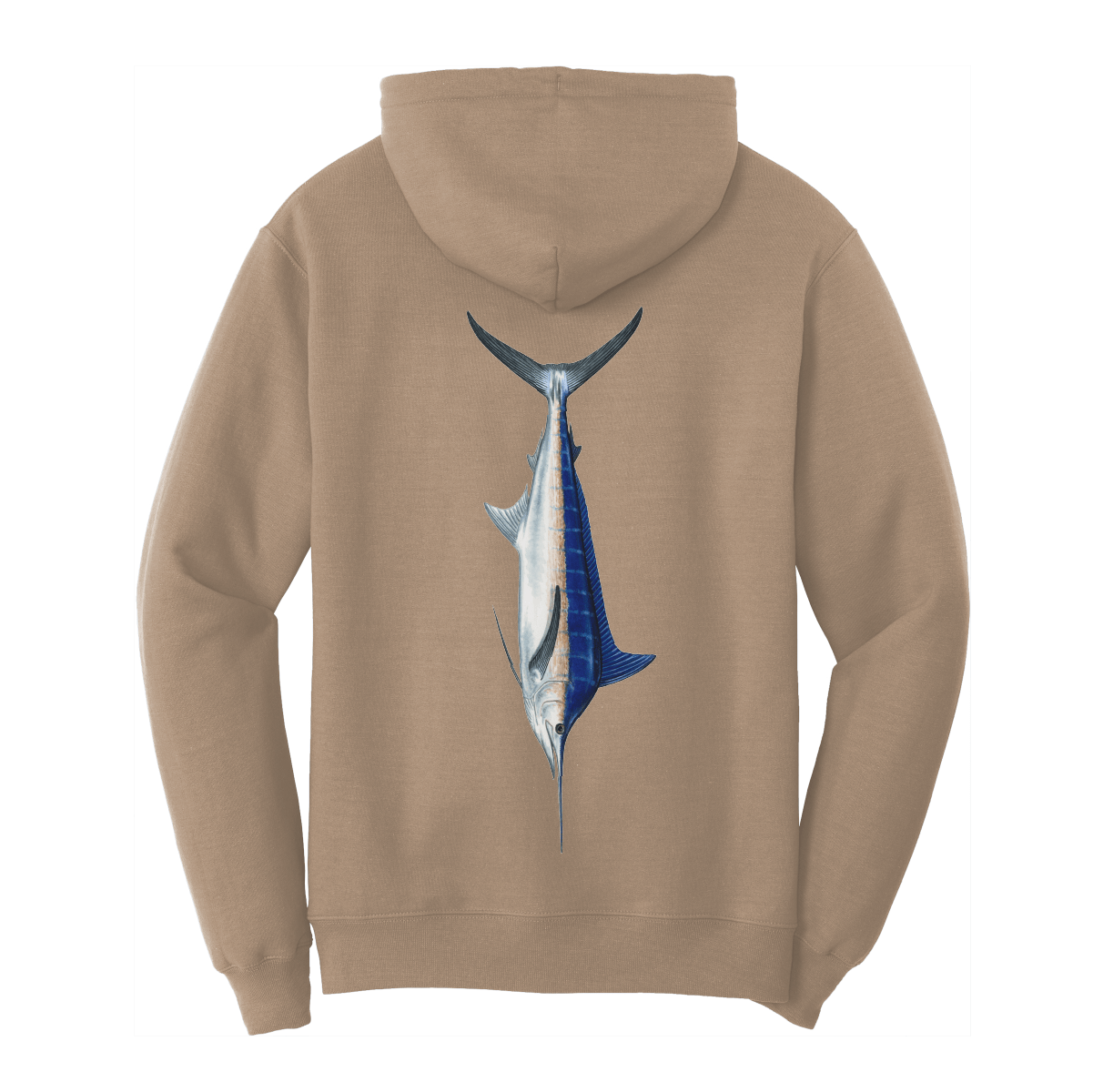 Saltwater Born Blue Marlin Cotton Hoodie - Angler's Pro Tackle & Outdoors