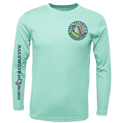 Saltwater Born California Kraken Long Sleeve UPF 50+ Dry - Fit Shirt - Angler's Pro Tackle & Outdoors