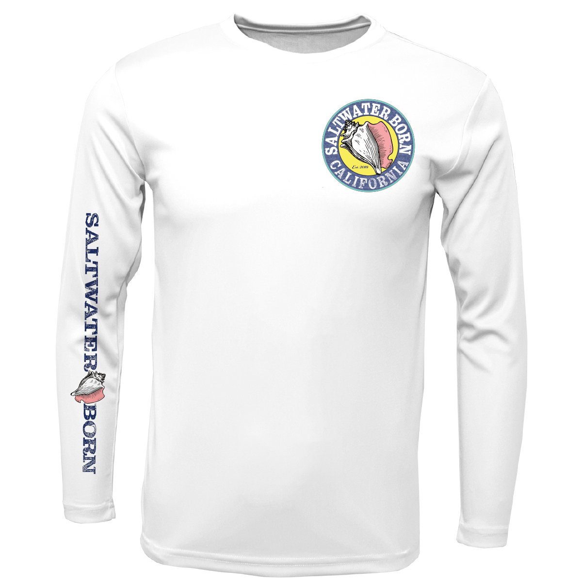 Saltwater Born California Kraken Long Sleeve UPF 50+ Dry - Fit Shirt - Angler's Pro Tackle & Outdoors