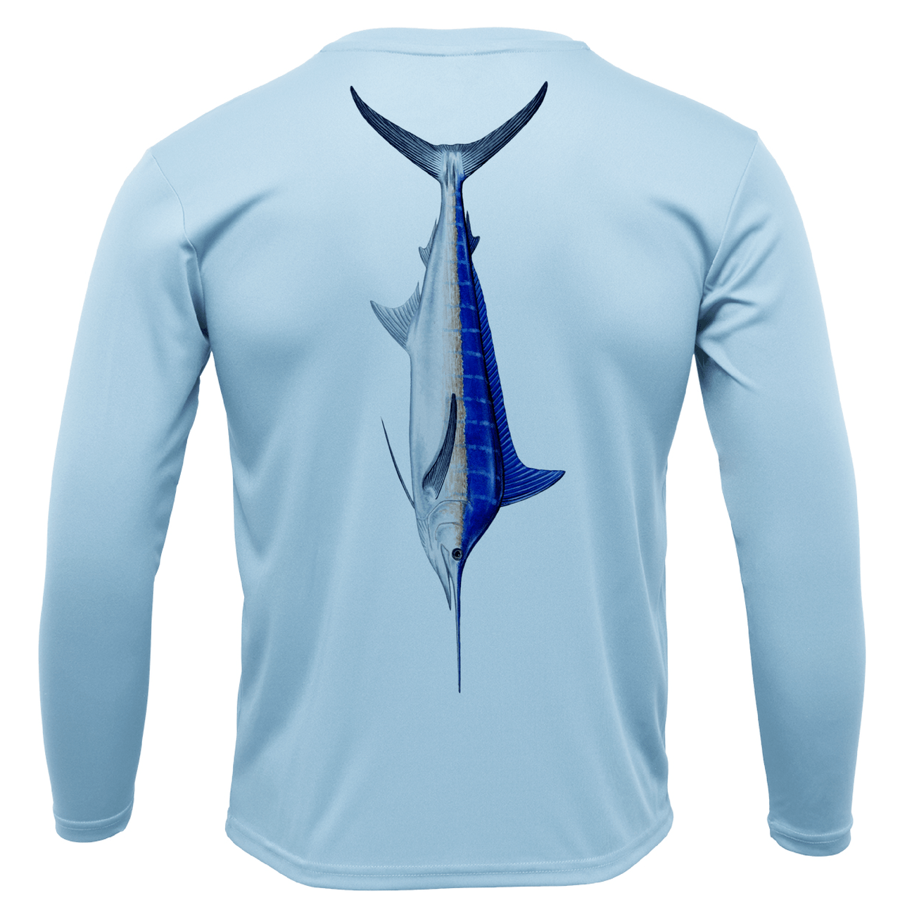 Saltwater Born Catalina Island Blue Marlin Long Sleeve UPF 50+ Dry - Fit Shirt - Angler's Pro Tackle & Outdoors