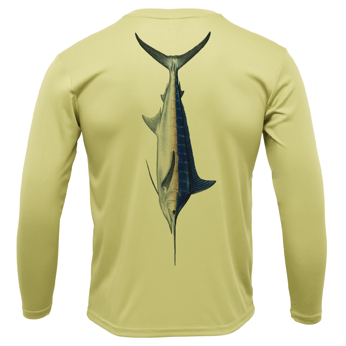 Saltwater Born Catalina Island Blue Marlin Long Sleeve UPF 50+ Dry - Fit Shirt - Angler's Pro Tackle & Outdoors