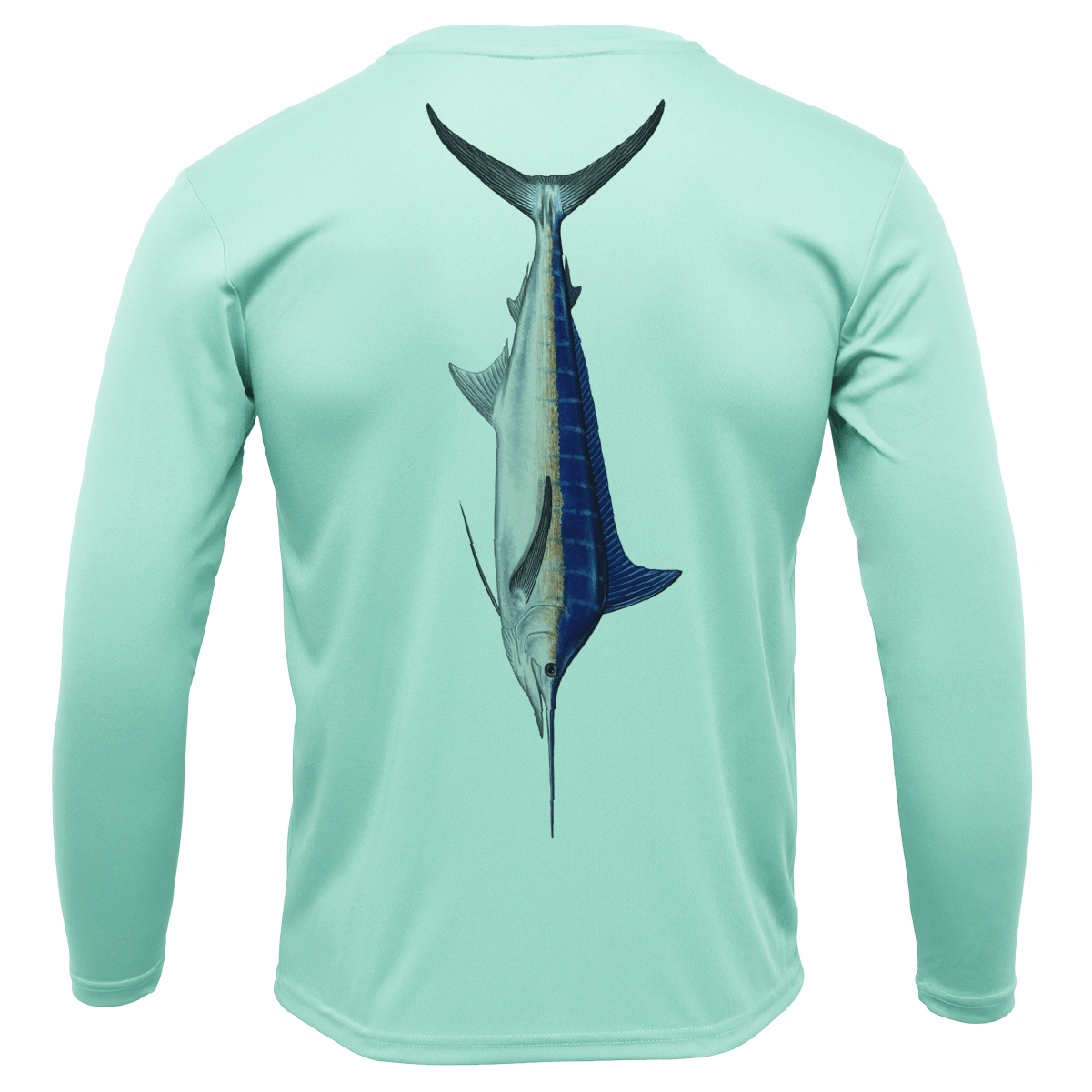 Saltwater Born Catalina Island Blue Marlin Long Sleeve UPF 50+ Dry - Fit Shirt - Angler's Pro Tackle & Outdoors