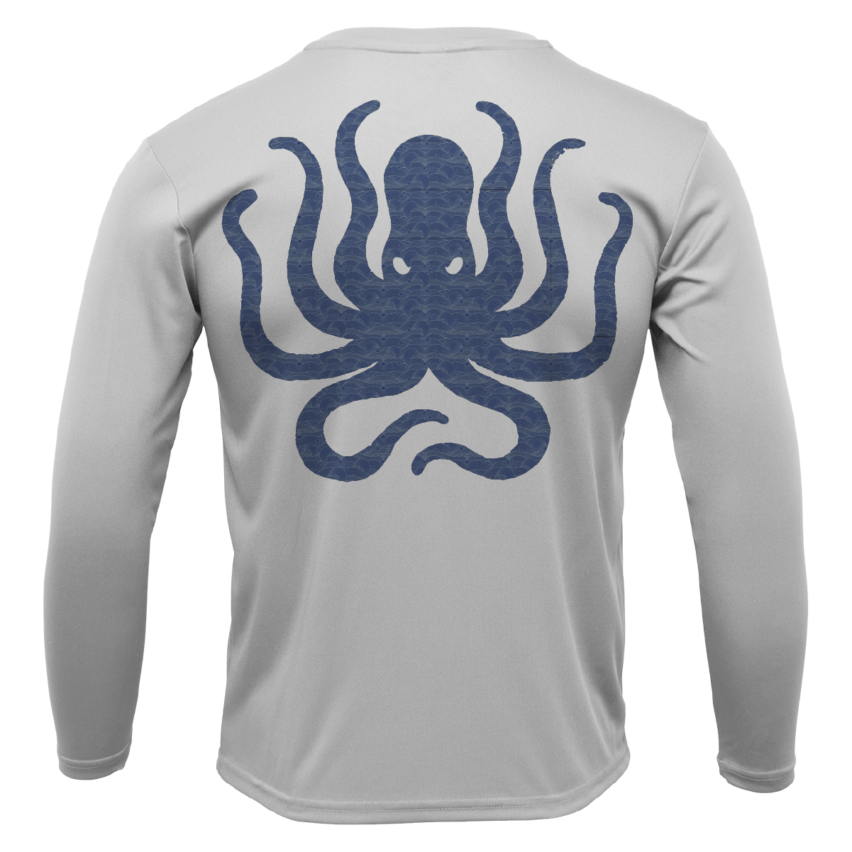 Saltwater Born Catalina Island, CA Kraken Long Sleeve UPF 50+ Dry - Fit Shirt - Angler's Pro Tackle & Outdoors