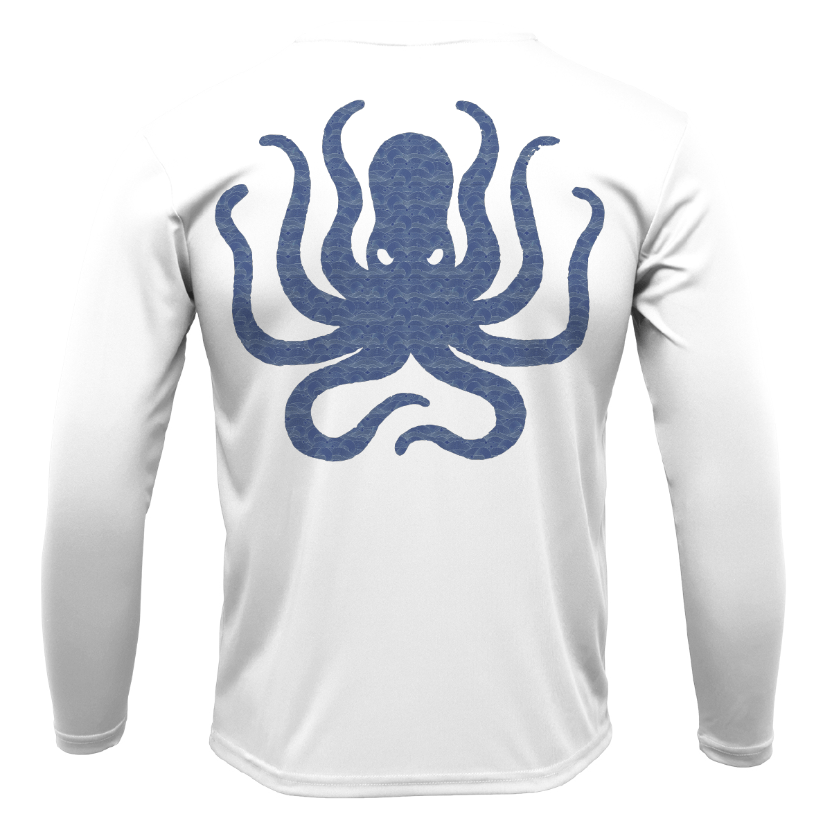 Saltwater Born Catalina Island, CA Kraken Long Sleeve UPF 50+ Dry - Fit Shirt - Angler's Pro Tackle & Outdoors