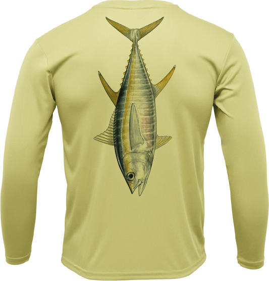 Saltwater Born Catalina Island Tuna Long Sleeve UPF 50+ Dry - Fit Shirt - Angler's Pro Tackle & Outdoors