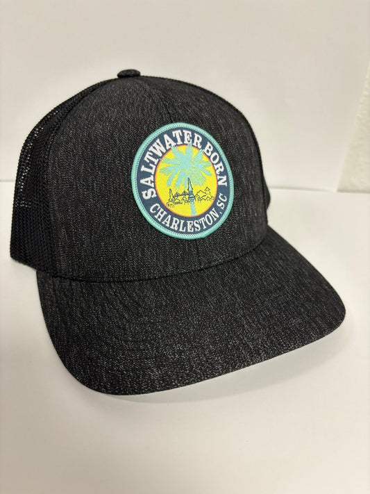 Saltwater Born Charleston, SC Flexfit Hat - Angler's Pro Tackle & Outdoors