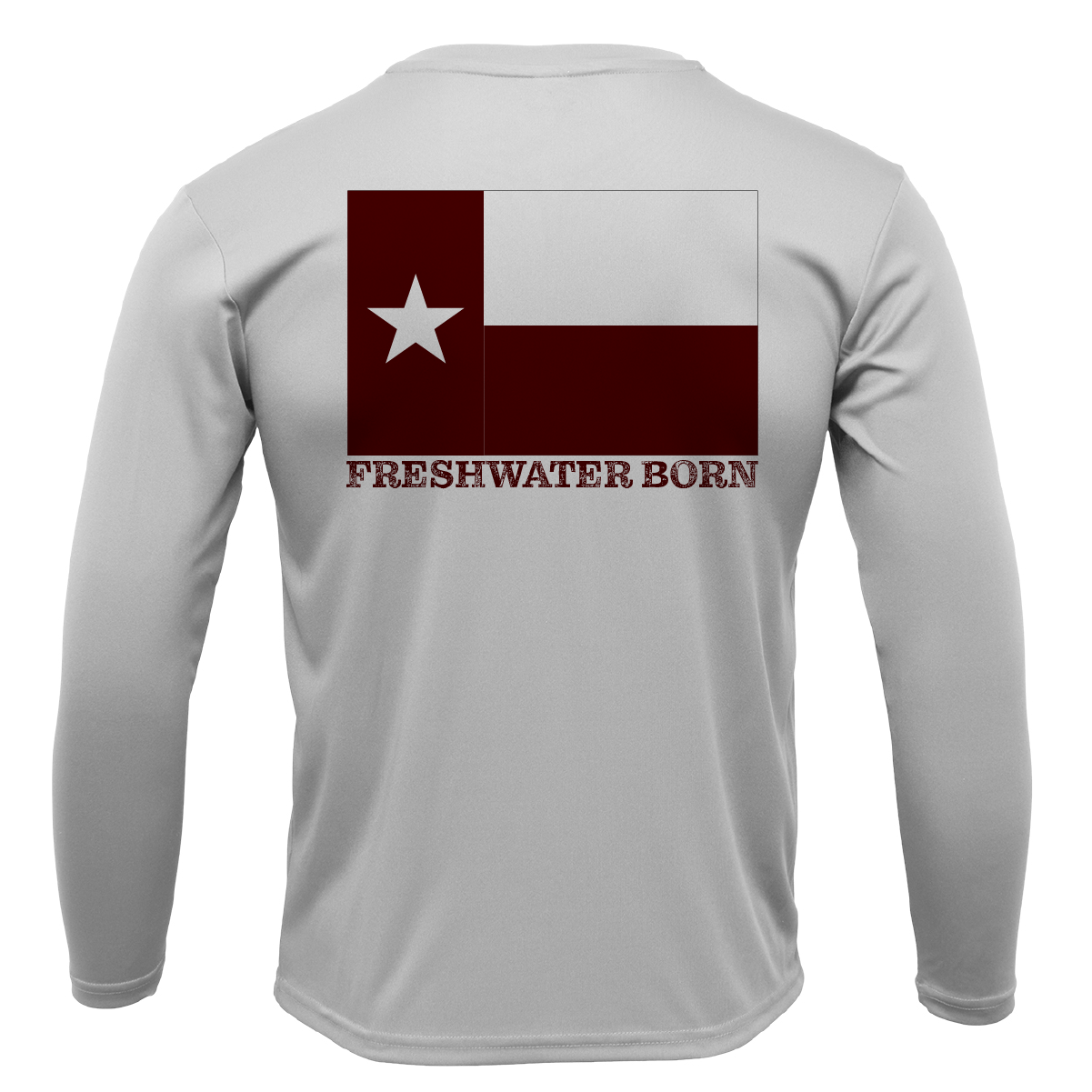 Saltwater Born College Station Freshwater Born Boy's Long Sleeve UPF 50+ Dry - Fit Shirt - Angler's Pro Tackle & Outdoors