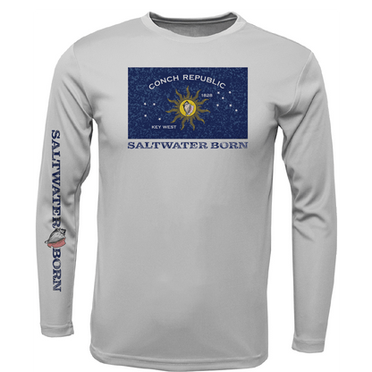 Saltwater Born Conch Republic Shirt - Angler's Pro Tackle & Outdoors