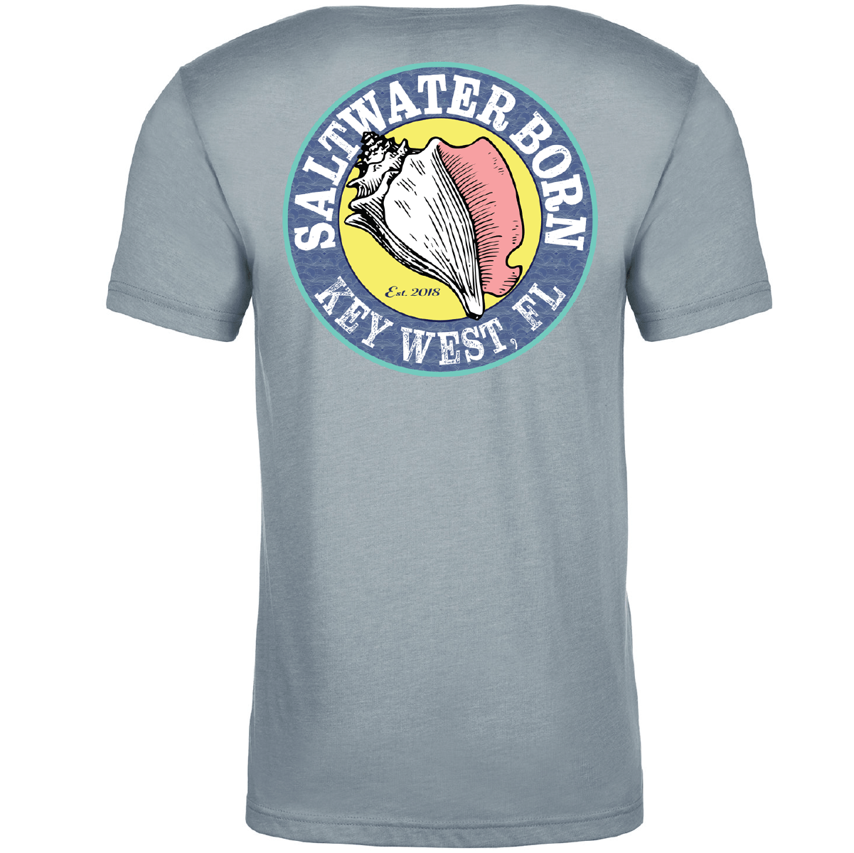 Saltwater Born Conch Republic Soft Tee - Angler's Pro Tackle & Outdoors