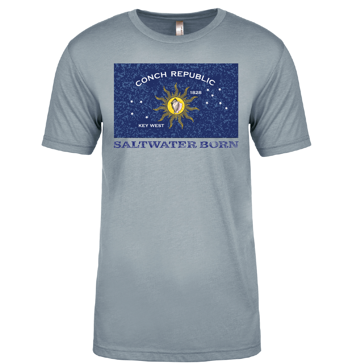 Saltwater Born Conch Republic Soft Tee - Angler's Pro Tackle & Outdoors