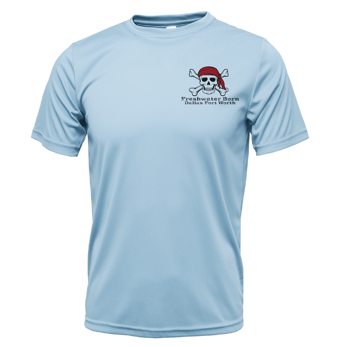 Saltwater Born DFW, TX Freshwater Born "Surrender The Booty" Men's Short Sleeve UPF 50+ Dry - Fit Shirt - Angler's Pro Tackle & Outdoors