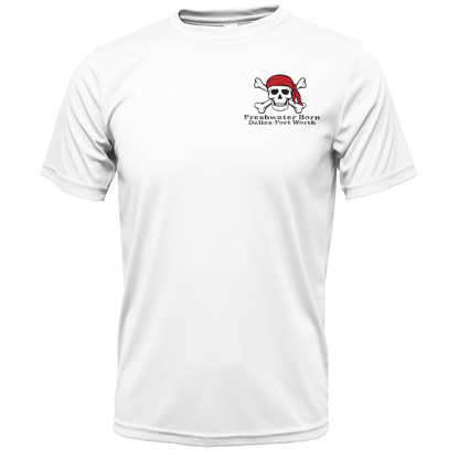 Saltwater Born DFW, TX Freshwater Born "Surrender The Booty" Men's Short Sleeve UPF 50+ Dry - Fit Shirt - Angler's Pro Tackle & Outdoors