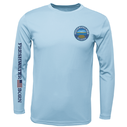 Saltwater Born Florida Freshwater Born Kraken Girl's Long Sleeve UPF 50+ Dry - Fit Shirt - Angler's Pro Tackle & Outdoors