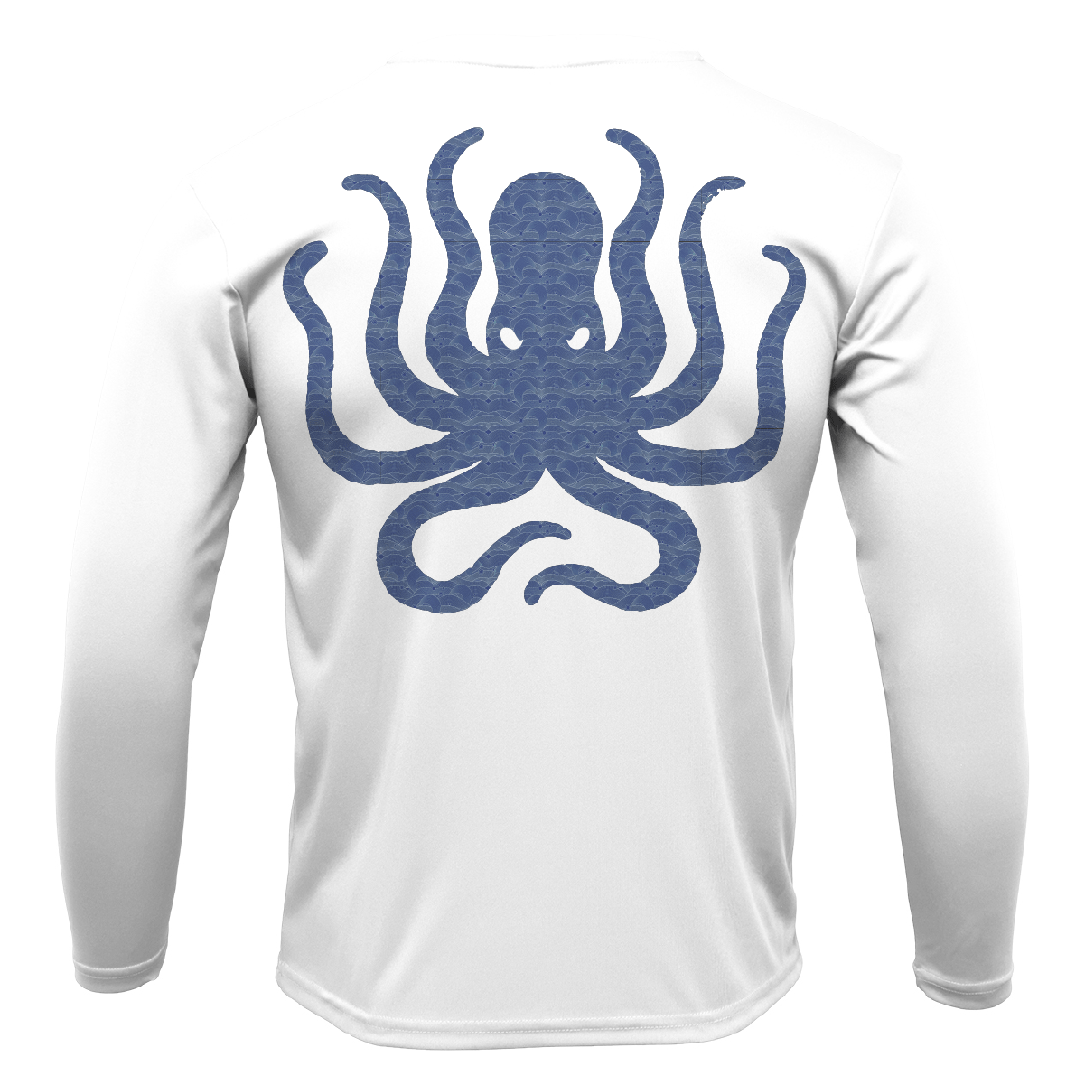 Saltwater Born Florida Freshwater Born Kraken Men's Long Sleeve UPF 50+ Dry - Fit Shirt - Angler's Pro Tackle & Outdoors