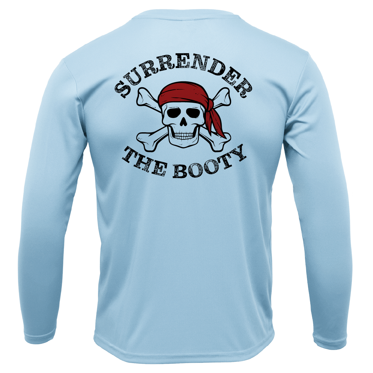 Saltwater Born Florida Freshwater Born "Surrender The Booty" Boy's Long Sleeve UPF 50+ Dry - Fit Shirt - Angler's Pro Tackle & Outdoors