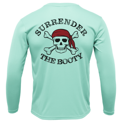 Saltwater Born Florida Freshwater Born "Surrender The Booty" Boy's Long Sleeve UPF 50+ Dry - Fit Shirt - Angler's Pro Tackle & Outdoors