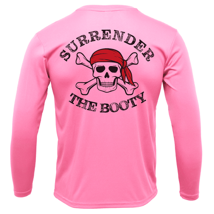 Saltwater Born Florida Freshwater Born "Surrender The Booty" Girl's Long Sleeve UPF 50+ Dry - Fit Shirt - Angler's Pro Tackle & Outdoors