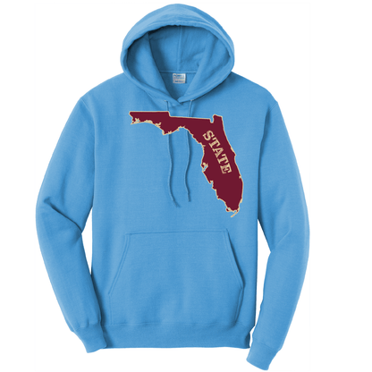 Saltwater Born FSU Garnet and Gold Cotton Hoodie - Angler's Pro Tackle & Outdoors