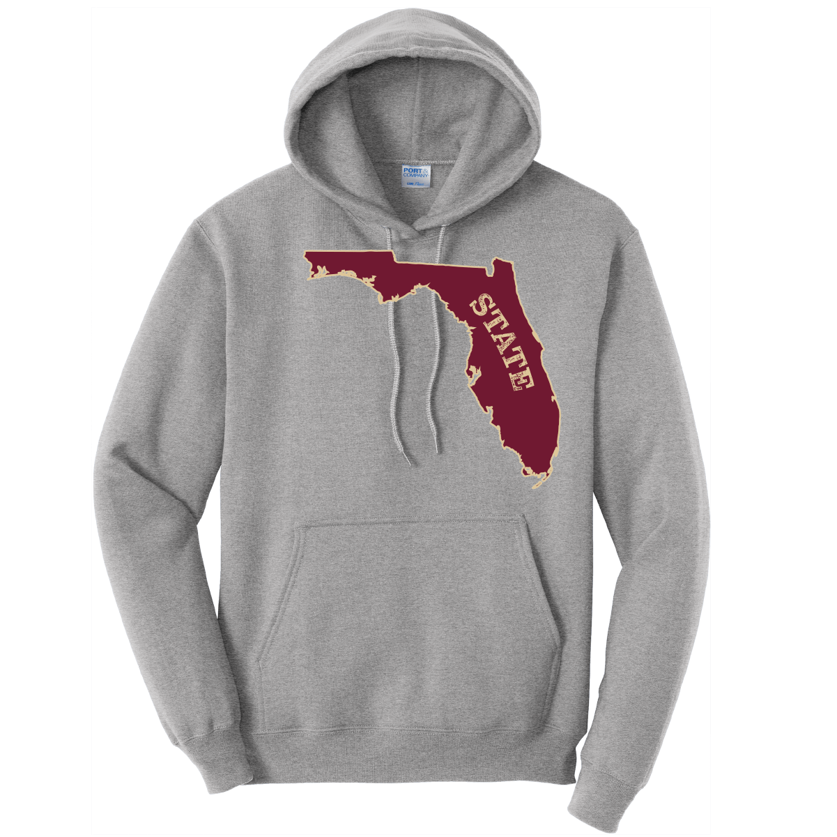 Saltwater Born FSU Garnet and Gold Cotton Hoodie - Angler's Pro Tackle & Outdoors