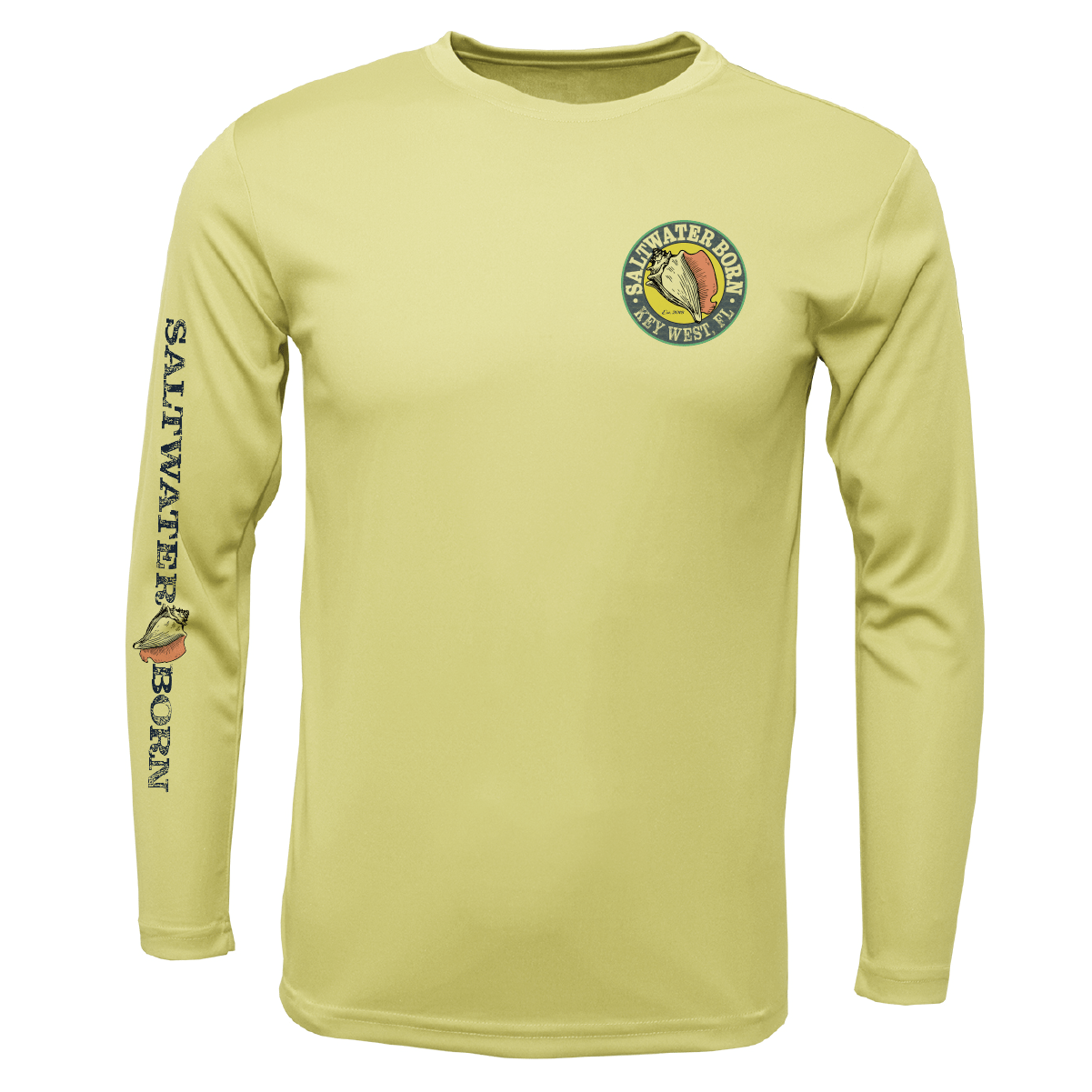 Saltwater Born Grouper Long Sleeve UPF 50+ Dry - Fit Shirt - Angler's Pro Tackle & Outdoors