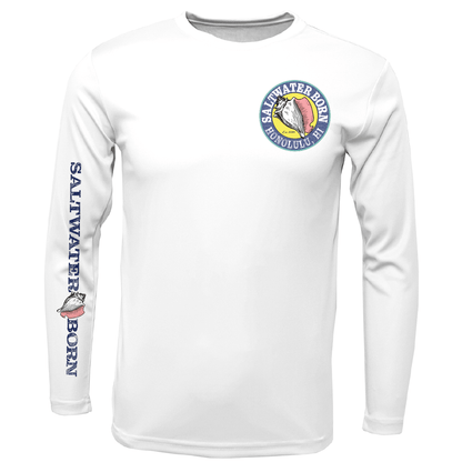 Saltwater Born Honolulu, HI Kraken Long Sleeve UPF 50+ Dry - Fit Shirt - Angler's Pro Tackle & Outdoors