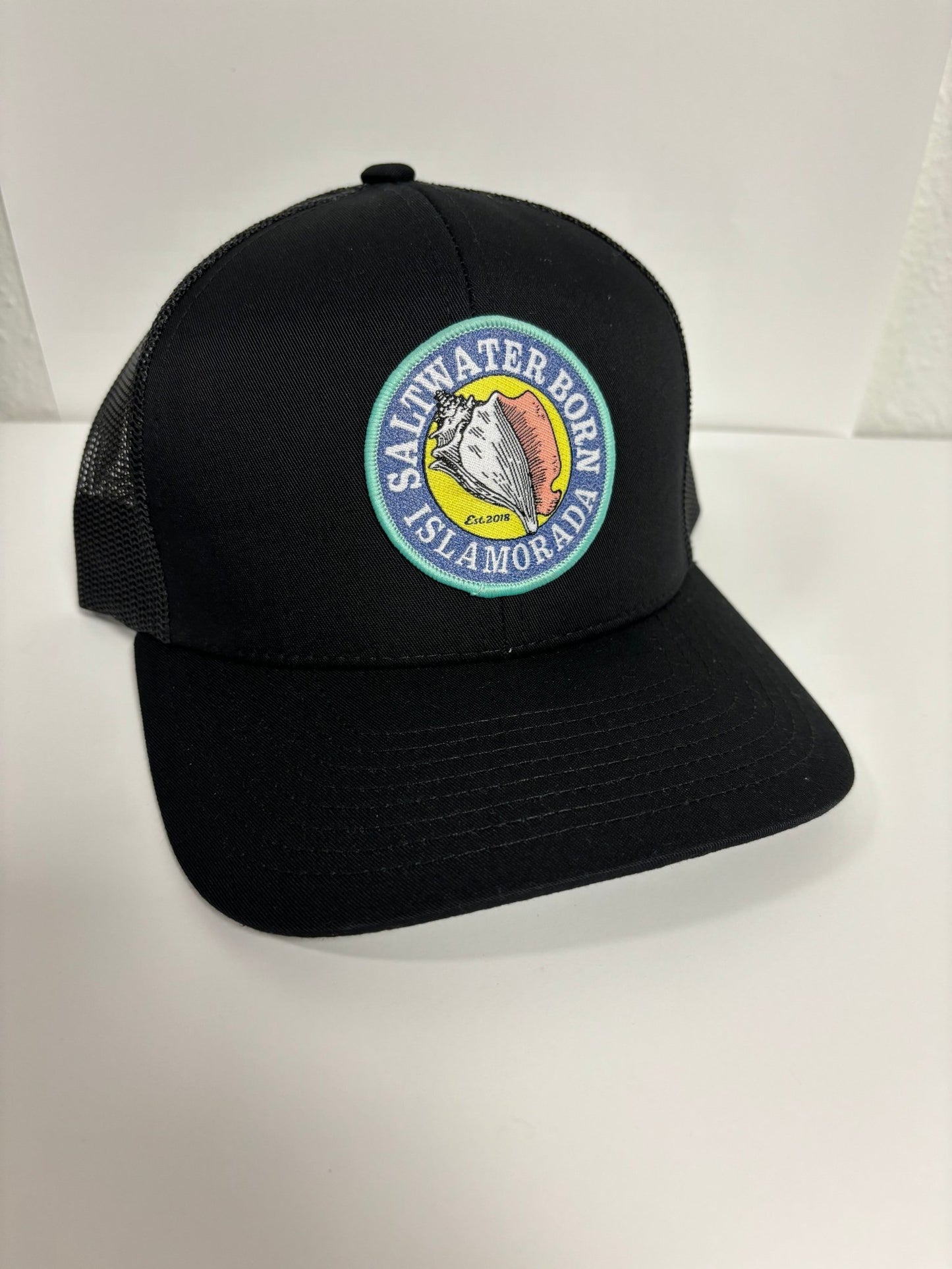 Saltwater Born Islamorada Structured Mesh Trucker Hat - Angler's Pro Tackle & Outdoors