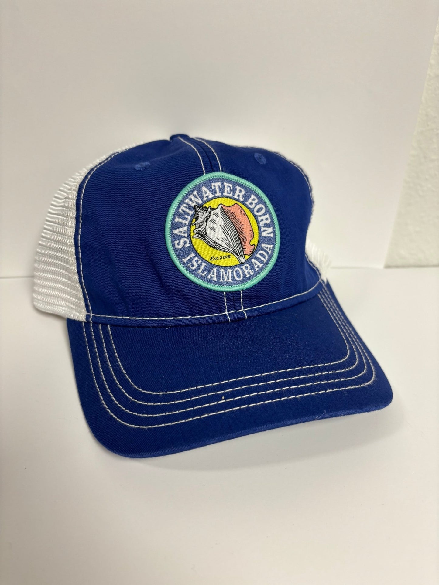 Saltwater Born Islamorada Vintage Trucker Mesh Hat - Angler's Pro Tackle & Outdoors