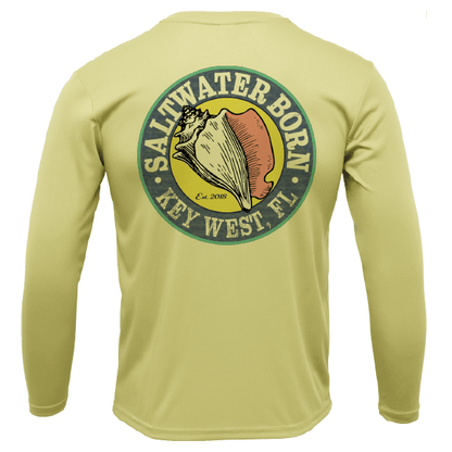 Saltwater Born Key West, FL Hogfish Diver Long Sleeve UPF 50+ Dry - Fit Shirt - Angler's Pro Tackle & Outdoors