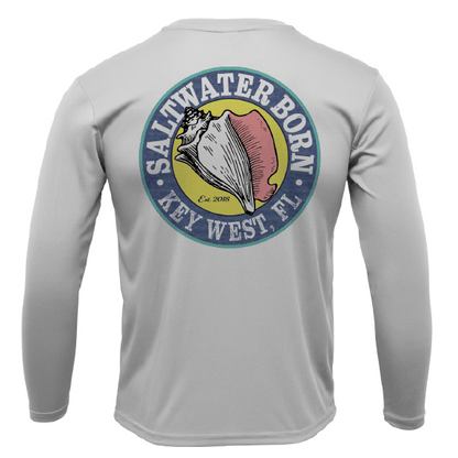 Saltwater Born Key West, FL Hogfish Diver Long Sleeve UPF 50+ Dry - Fit Shirt - Angler's Pro Tackle & Outdoors