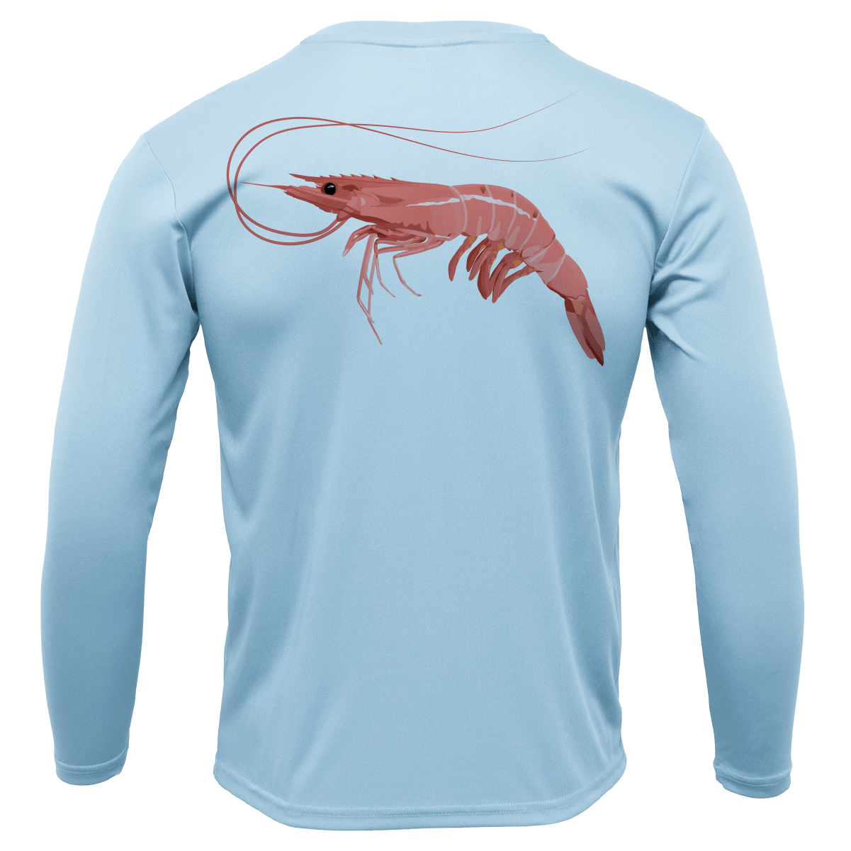 Saltwater Born Key West, FL Jumbo Shrimp Long Sleeve UPF 50+ Dry - Fit Shirt - Angler's Pro Tackle & Outdoors