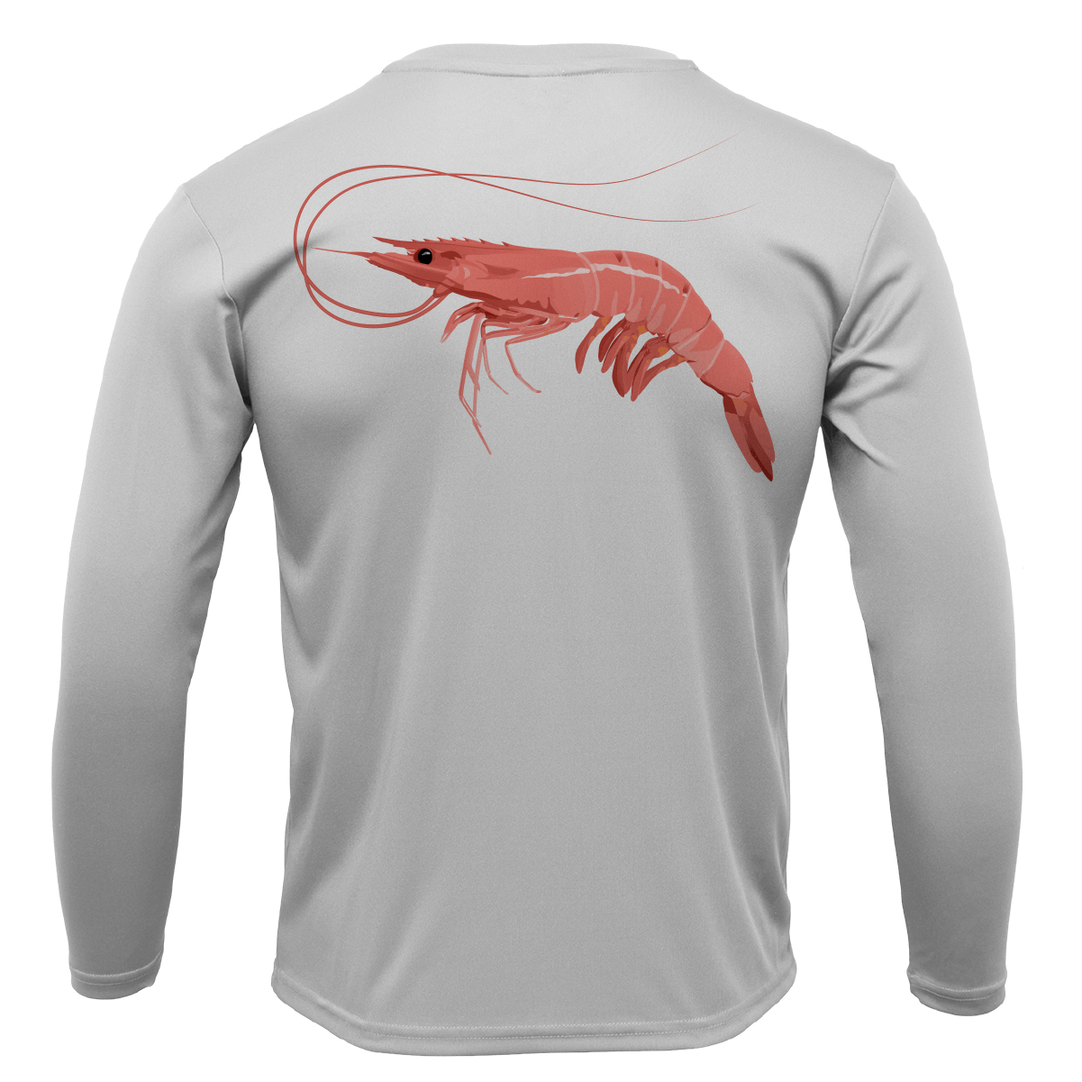 Saltwater Born Key West, FL Jumbo Shrimp Long Sleeve UPF 50+ Dry - Fit Shirt - Angler's Pro Tackle & Outdoors