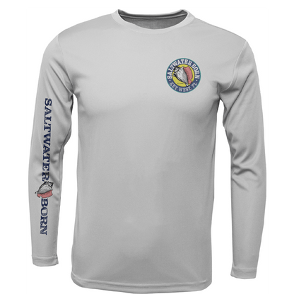 Saltwater Born Key West, FL Kraken Long Sleeve UPF 50+ Dry - Fit Shirt - Angler's Pro Tackle & Outdoors