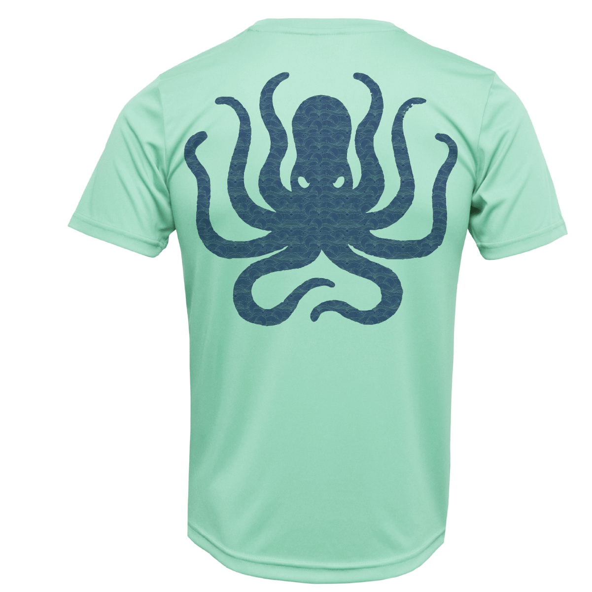 Saltwater Born Key West, FL Kraken Men's Short Sleeve UPF 50+ Dry - Fit Shirt - Angler's Pro Tackle & Outdoors