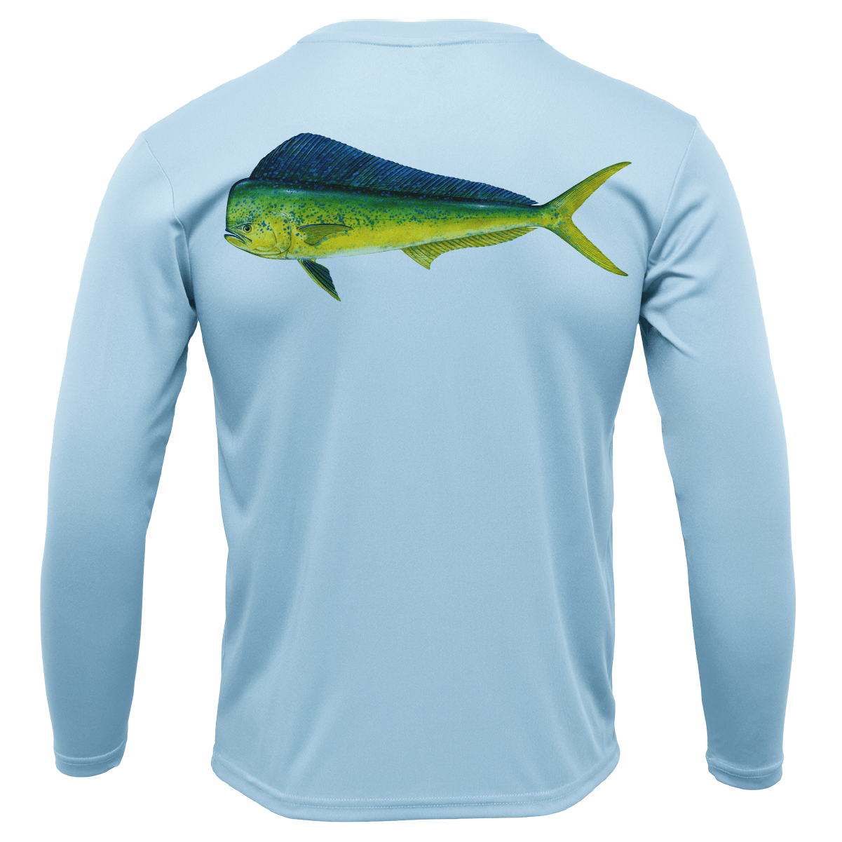 Saltwater Born Key West, FL Mahi Long Sleeve UPF 50+ Dry - Fit Shirt - Angler's Pro Tackle & Outdoors