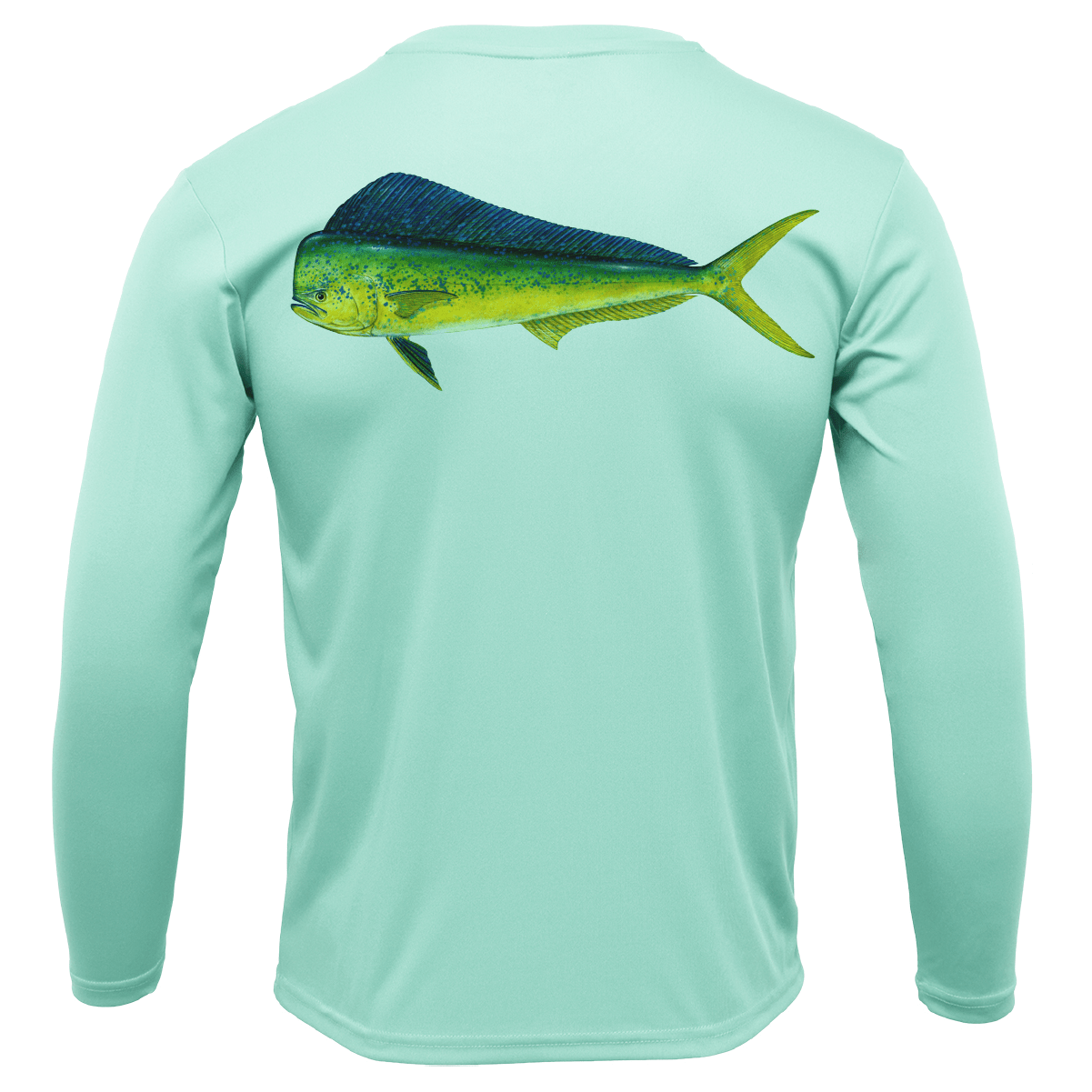 Saltwater Born Key West, FL Mahi Long Sleeve UPF 50+ Dry - Fit Shirt - Angler's Pro Tackle & Outdoors