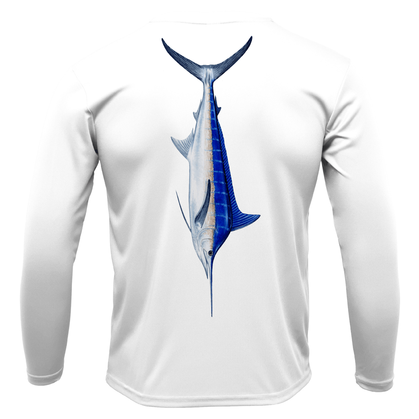 Saltwater Born Key West, FL Marlin Boy's Long Sleeve UPF 50+ Dry - Fit Shirt - Angler's Pro Tackle & Outdoors