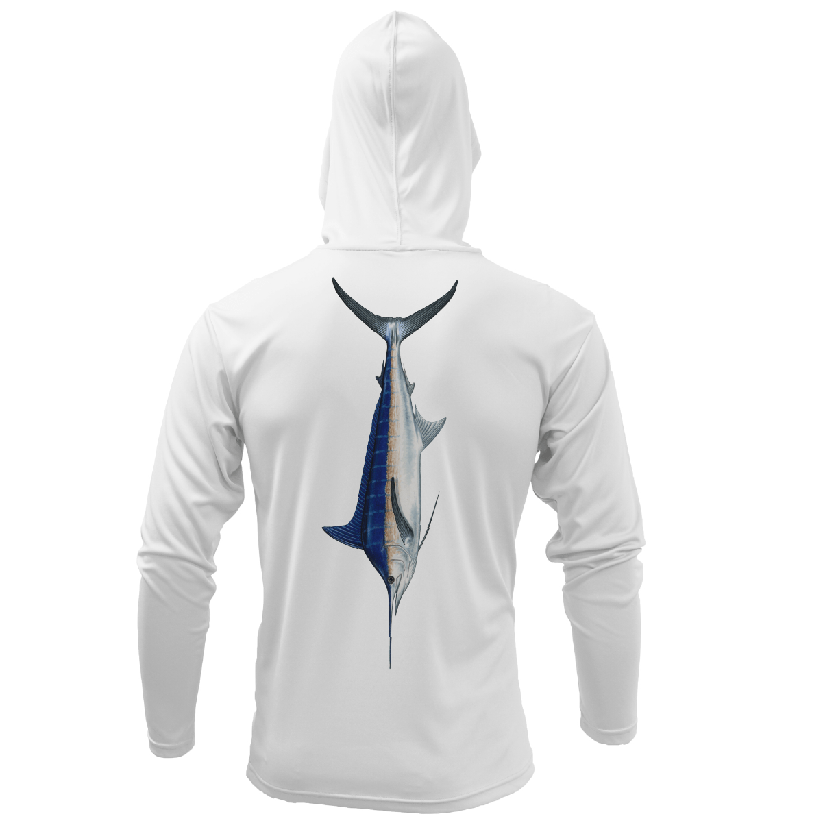 Saltwater Born Key West, FL Marlin Long Sleeve UPF 50+ Dry - Fit Hoodie - Angler's Pro Tackle & Outdoors