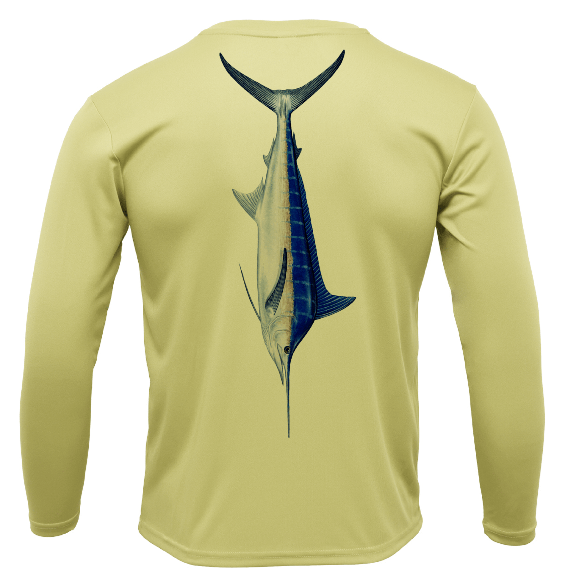 Saltwater Born Key West, FL Marlin Long Sleeve UPF 50+ Dry - Fit Shirt - Angler's Pro Tackle & Outdoors