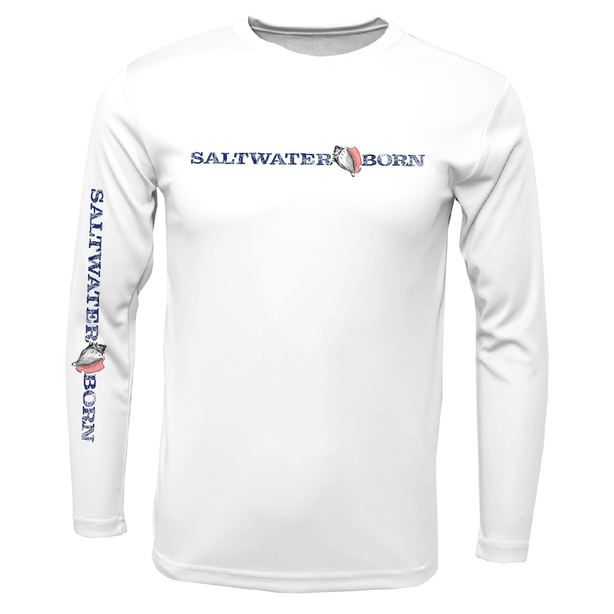 Saltwater Born Key West, FL Saltwater Born Boy's Long - Sleeve UPF 50+ Dry - Fit Shirt - Angler's Pro Tackle & Outdoors