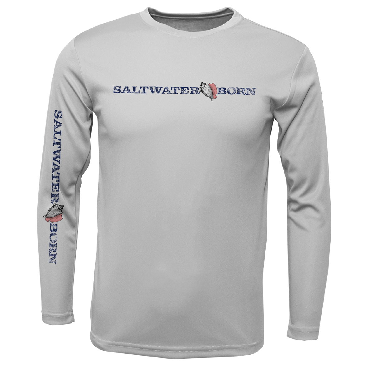 Saltwater Born Key West, FL Saltwater Born Boy's Long - Sleeve UPF 50+ Dry - Fit Shirt - Angler's Pro Tackle & Outdoors