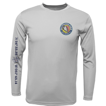 Saltwater Born Key West, FL Surrender The Booty Long Sleeve UPF 50+ Dry - Fit Shirt - Angler's Pro Tackle & Outdoors