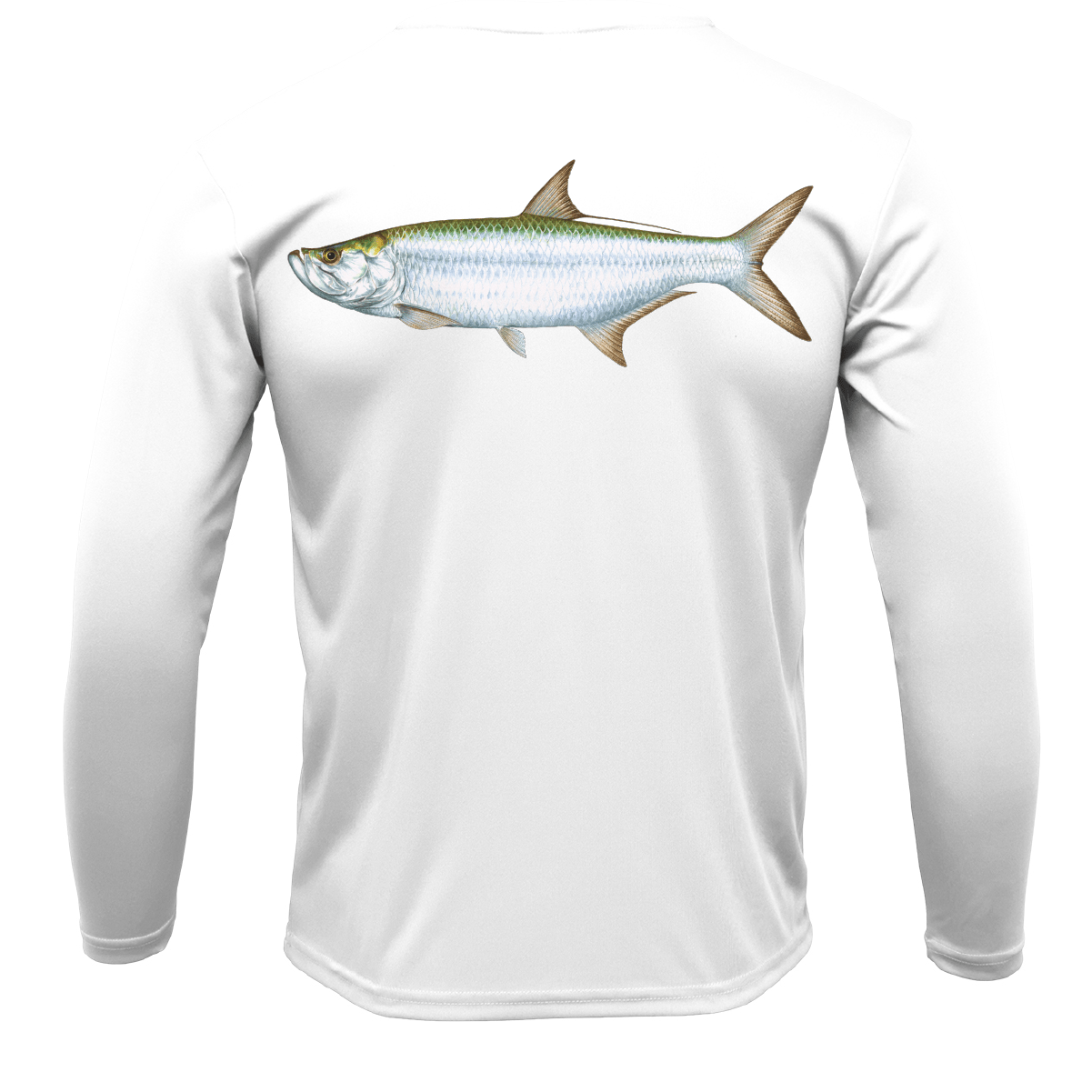 Saltwater Born Key West, FL Tarpon Long Sleeve UPF 50+ Dry - Fit Shirt - Angler's Pro Tackle & Outdoors