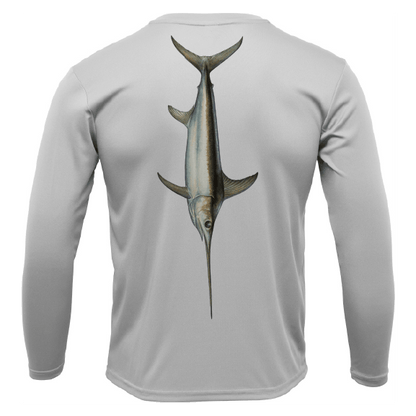 Saltwater Born Key West, FL Trophy Sword Long Sleeve UPF 50+ Dry - Fit Shirt - Angler's Pro Tackle & Outdoors