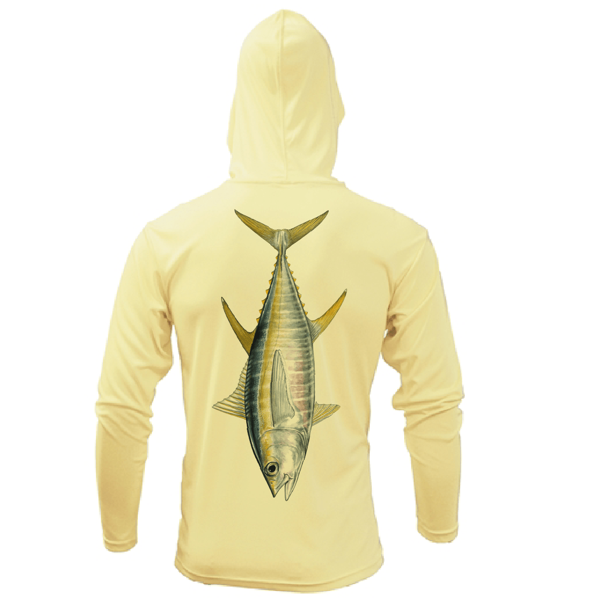 Saltwater Born Key West, FL Tuna Long Sleeve UPF 50+ Dry - Fit Hoodie - Angler's Pro Tackle & Outdoors