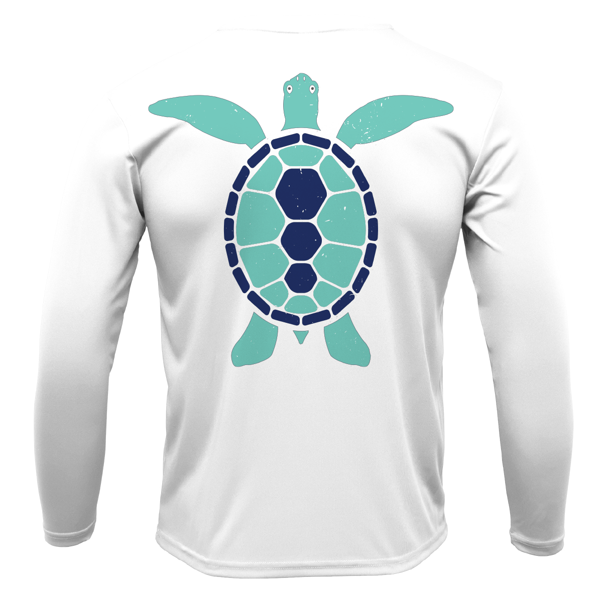 Saltwater Born Key West, FL Turtle Long Sleeve UPF 50+ Dry - Fit Shirt - Angler's Pro Tackle & Outdoors