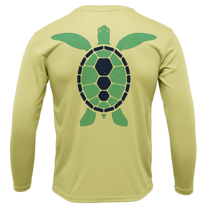 Saltwater Born Key West, FL Turtle Long Sleeve UPF 50+ Dry - Fit Shirt - Angler's Pro Tackle & Outdoors