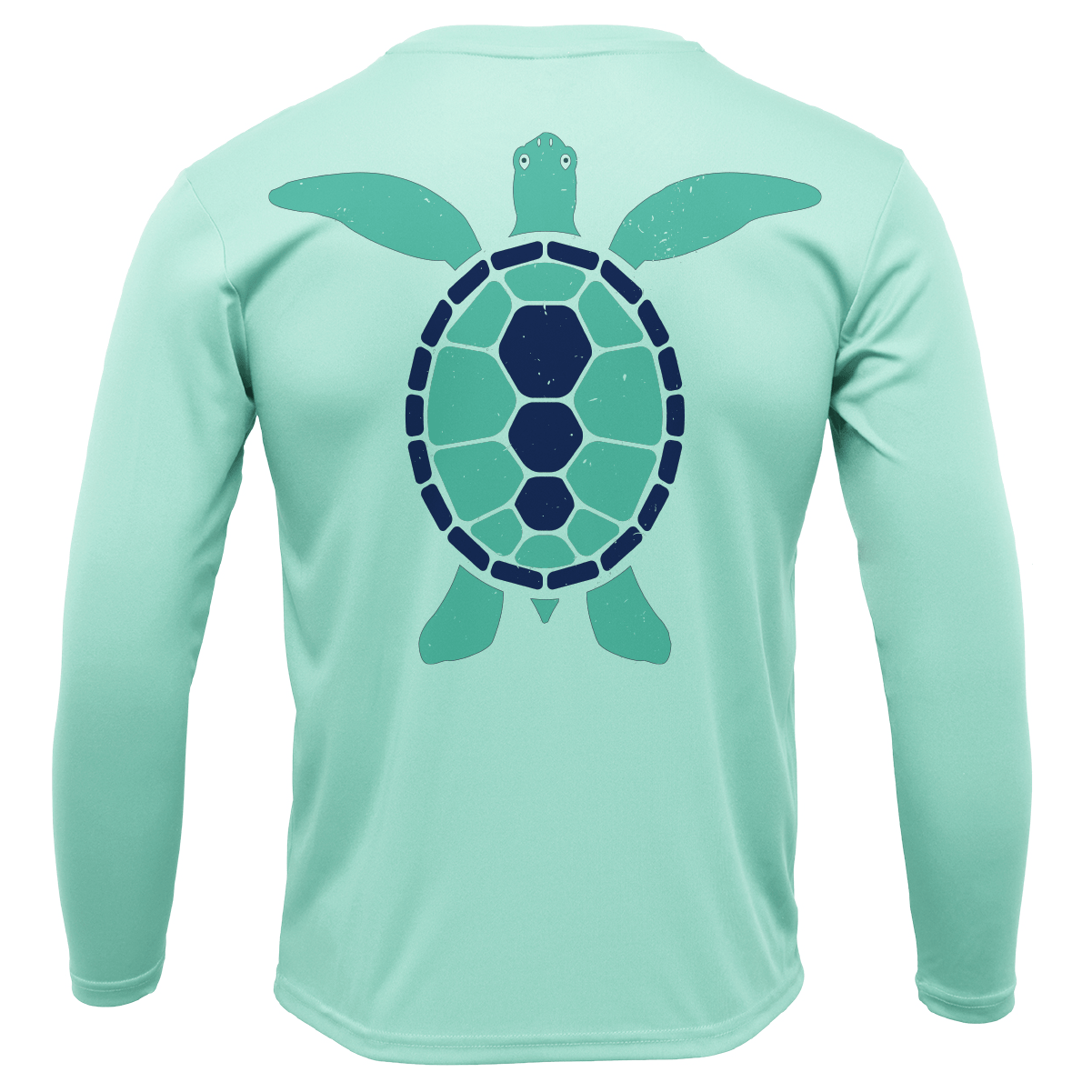 Saltwater Born Key West, FL Turtle Long Sleeve UPF 50+ Dry - Fit Shirt - Angler's Pro Tackle & Outdoors