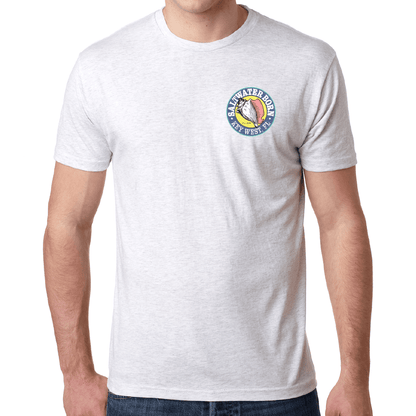 Saltwater Born Key West, Florida Tarpon Soft Tee - Angler's Pro Tackle & Outdoors