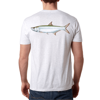 Saltwater Born Key West, Florida Tarpon Soft Tee - Angler's Pro Tackle & Outdoors