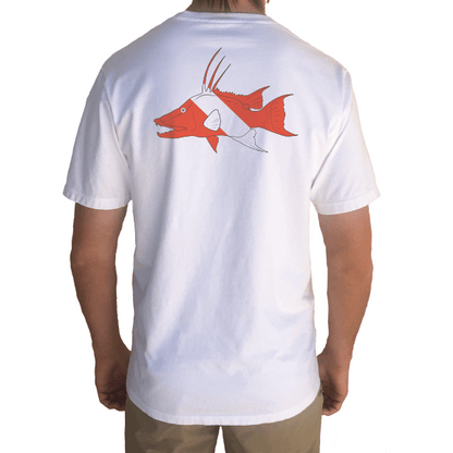 Saltwater Born Key West, Hogfish Diver Tee - Angler's Pro Tackle & Outdoors